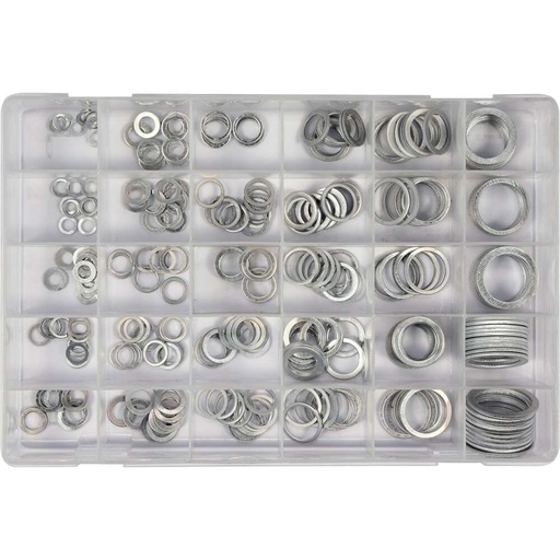 [YT06865] ⬡ Aliuminum washer set 300pcs (YT06865, YATO)