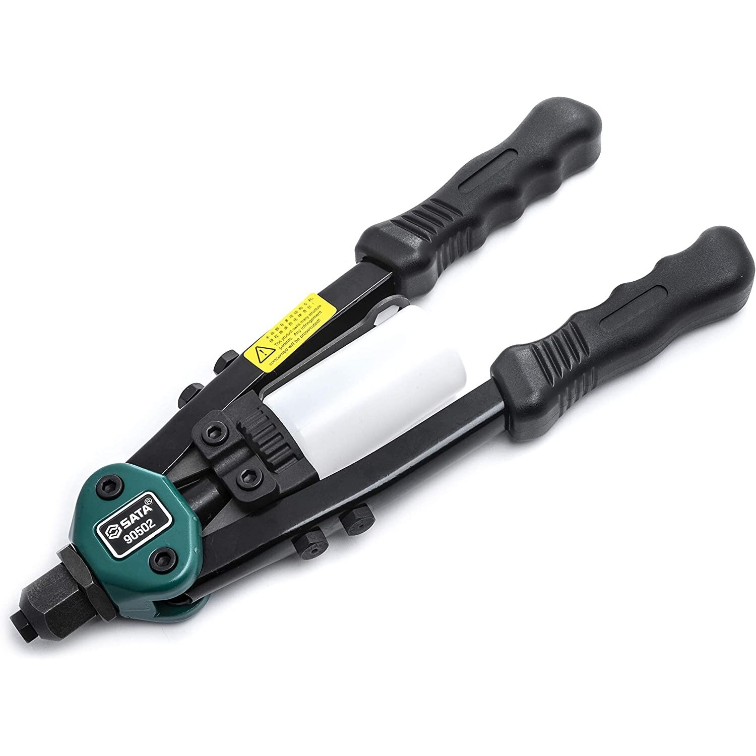 ⬡ Dvirankis kniedytuvas 330 mm 3,2-6,4 mm su padidinta svirtimi (ST90502, SATA)