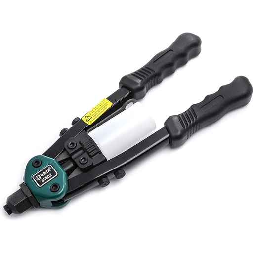 [ST90502] ⬡ Dvirankis kniedytuvas 330 mm 3,2-6,4 mm su padidinta svirtimi (ST90502, SATA)