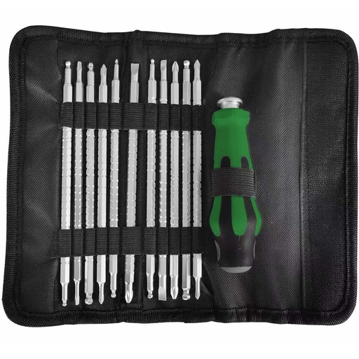 [CL504911] ⬡ Screwdriver combination set 11pcs (pl./PH/PZ/HEX/torx) (CL504911, CHANGLU TOOLS)
