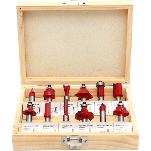 [KD10282] ⬡ Milling cutter set (12pcs) (KD10282)