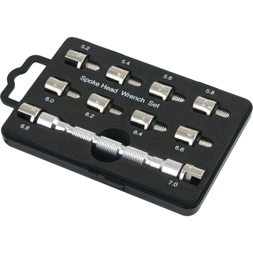 [MW9001] ⬡ Spoke wrench set 11pcs (MW9001, ELLIENT TOOLS)
