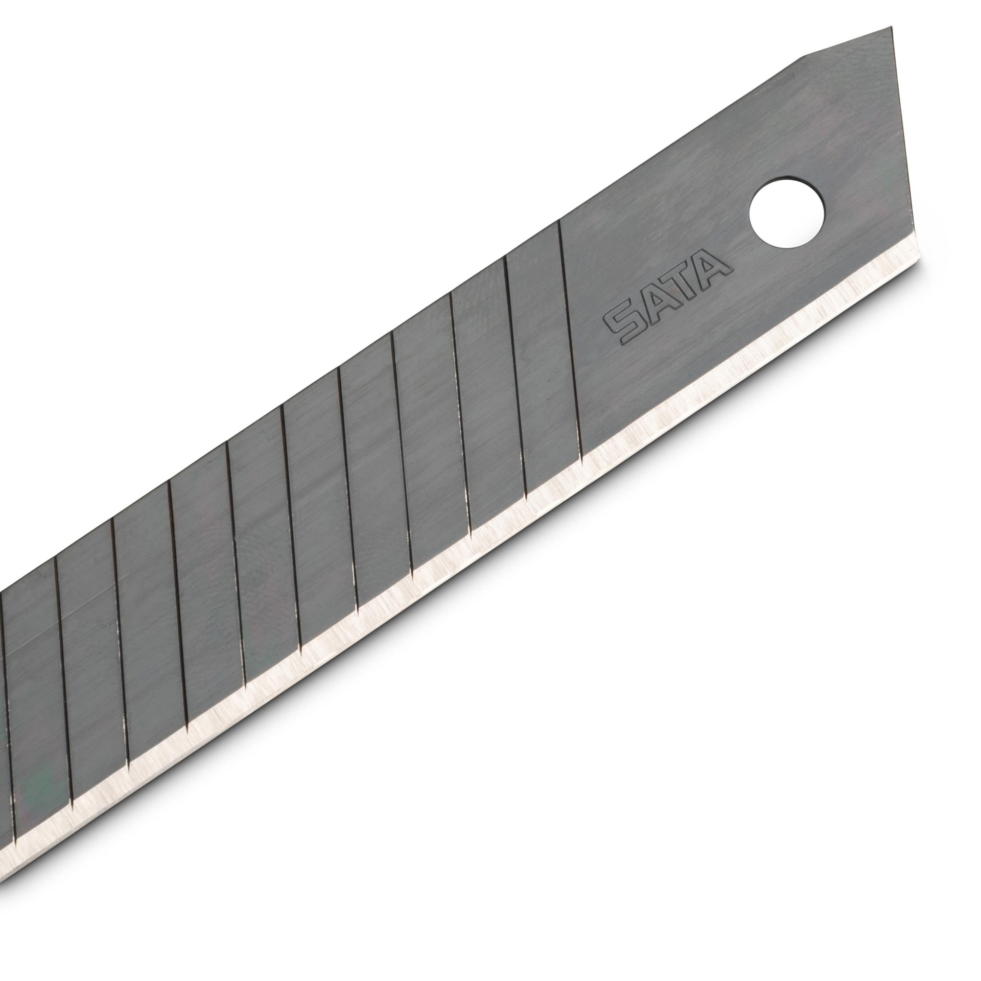 ⬡ Geležtė nulaužiama peiliui 18mm (10vnt) (ST93437, SATA)