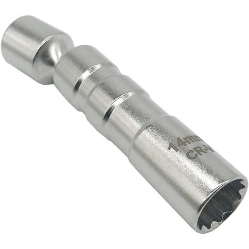 [CL205216] ⬡ 3/8" Dr. Universal spark plug socket 12pt 16mm (12-flute) (CL205216, CHANGLU TOOLS)