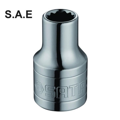 [ST13514SC] ⬡ 1/2" Dr. 12pt. Socket (S.A.E.) 1.1/8" (ST13514SC, SATA)