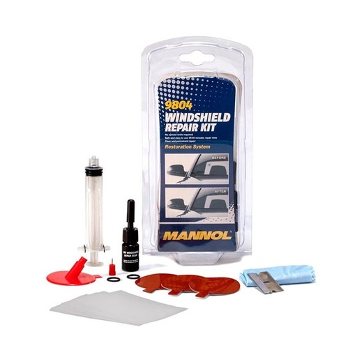 [9804] ⬡ MANNOL Windshield repair kit (9804, MANNOL)