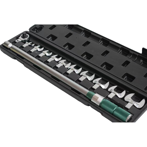 [CL306507SET] ⬡ Dinamometrinis raktas 1/2'' 50-350Nm su antgalių rinkiniu (CL306507SET, CHANGLU TOOLS)