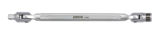 [41201] Double socket wrench 1/4" inside, 1/4" outside