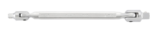 [41202] Double socket wrench 1/4" male 3/8 male (41202, SONIC)