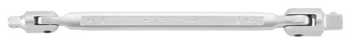 [41202] Double socket wrench 1/4" male 3/8 male