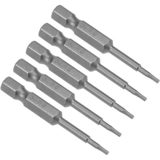 [CL508027] ⬡ 1/4" (6.3mm) Dr TORX impact bit, 5pcs. T27 x 50mm (CL508027, CHANGLU TOOLS)