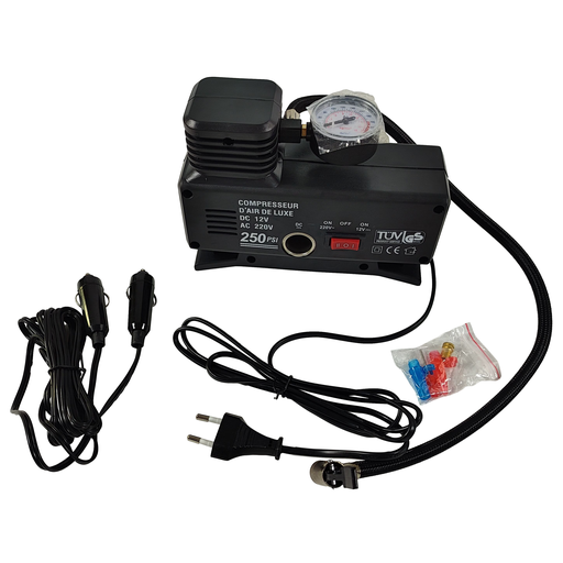 [KRAC250] ⬡ Single cylinder electric air compressor 12V / 220V 35 L/min (KRAC250)