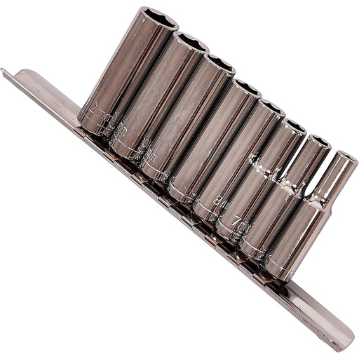 [KRKDP01] ⬡ 1/4" Deep sockets set 9pcs (KRKDP01)