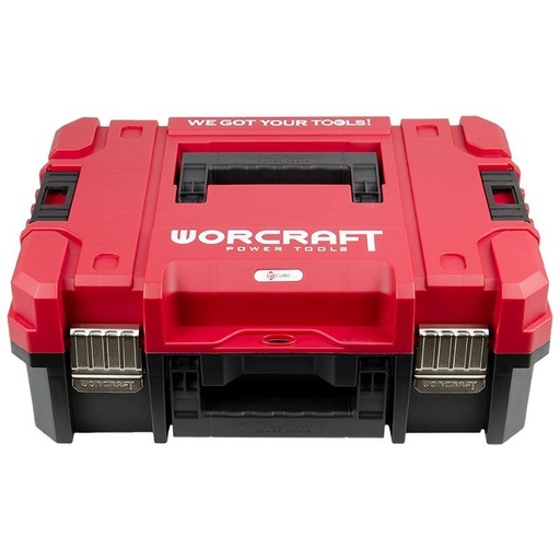 [XCUBE100] ⬡ Plastic tool box WORCRAFT 445x320x170mm XCUBE100 (XCUBE100, WORCRAFT)