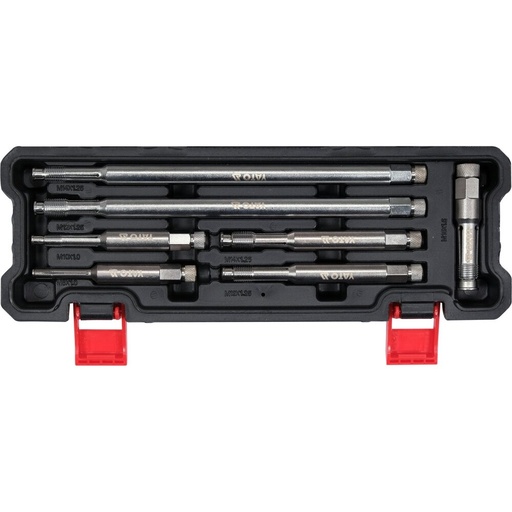 [YT17708] ⬡ Internal spark plug taps long set 7pcs M8-M18 (YT17708, YATO)