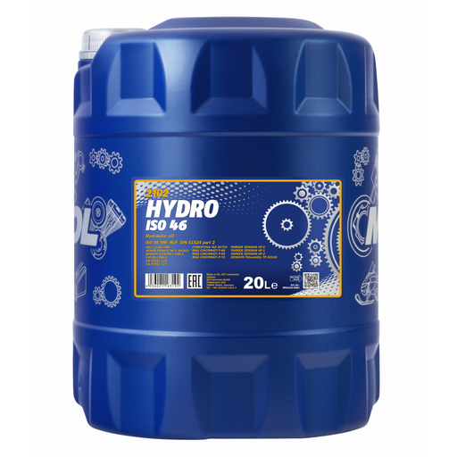 [MN210220] ⬡ Hydraulic oil MANNOL Hydro ISO 46, 20 L (MN210220, MANNOL)