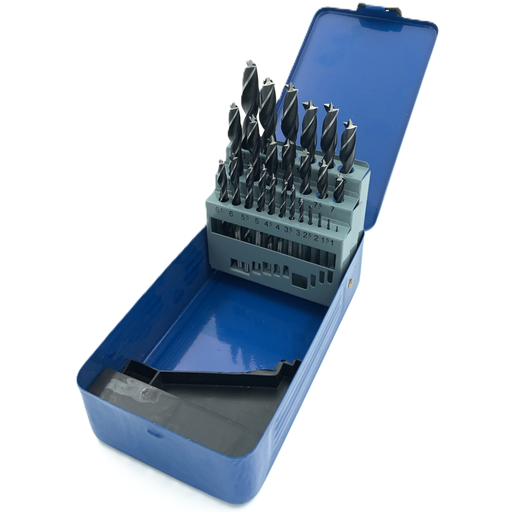 [HCS25] ⬡ Three point wood drill bits HCS 25pcs, 1-13mm (HCS25)