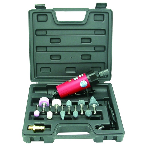 [ST7760MK] ⬡ 1/4" (6 mm) didelio greičio pneumatinio šlifuoklio rinkinys (ST7760MK, SUMAKE)