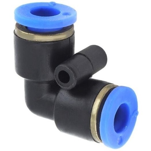 [80906] ⬡ L-type quick push-in connector 6 x 6mm (80906, OMG GHIOTTO)