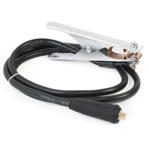 [YLMIG135A1025] ⬡ Masės kabelis 2.5m su gnybtu 10-25mm² jungtimi (YLMIG135A1025, YOULI)