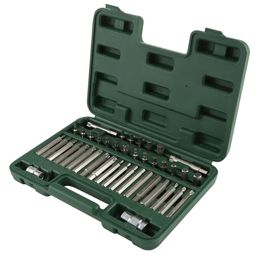 [ST09327] ⬡ Screwdriver bit set 42pcs (IMBUS, TORX,SPLINE) (ST09327, SATA)