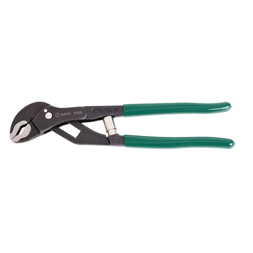 [ST72420] ⬡ Water pump pliers box joint type with locking and spring L=250mm (ST72420, SATA)