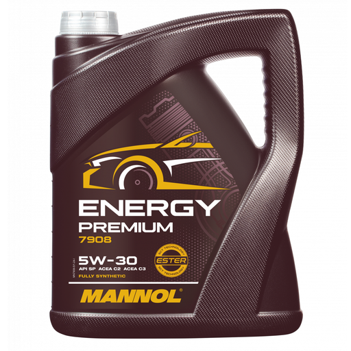[MN79085] ⬡ MANNOL sintetinė variklio alyva Energy PREMIUM 5W-30 5 l (MN79085, MANNOL)