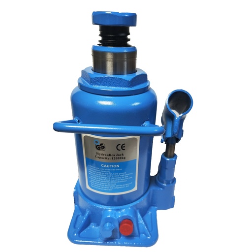 [T20412S] ⬡ Hidraulinis butelinis domkratas žemo profilio, 12 t TUV (T20412S)