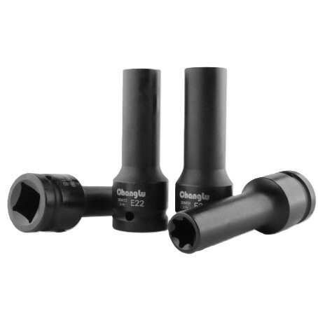 [CL206024] ⬡ Prailginta smūginė galvutė 3/4" E-Torx E24 (CL206024, CHANGLU TOOLS)
