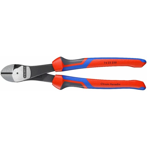 [7422250] ⬡ Sustiprintos įstrižo kirpimo replės 250 mm KNIPEX (7422250, KNIPEX)