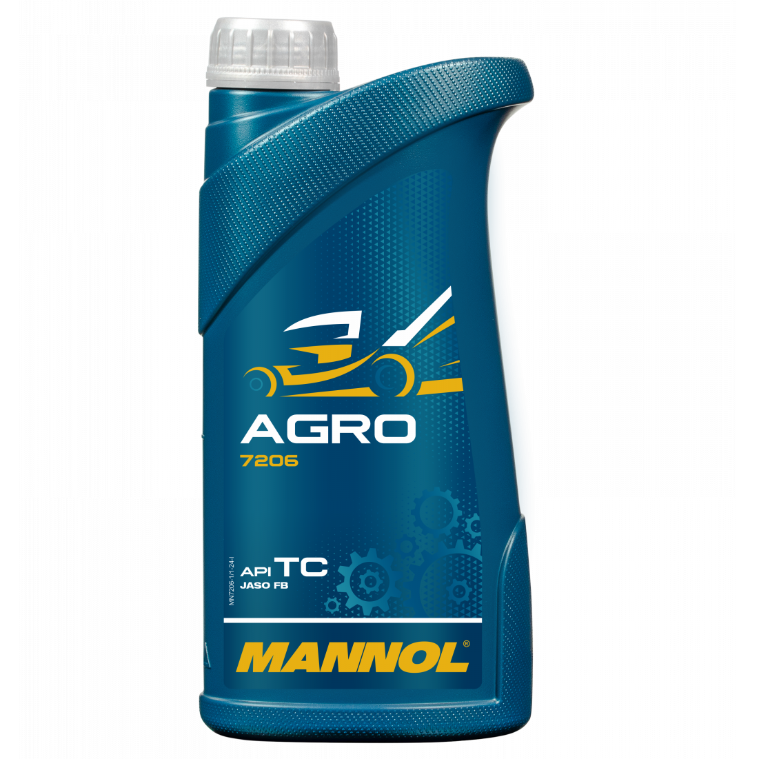 ⬡ MANNOL dvitakčių variklių alyva AGRO 1 l (MN72061, MANNOL)