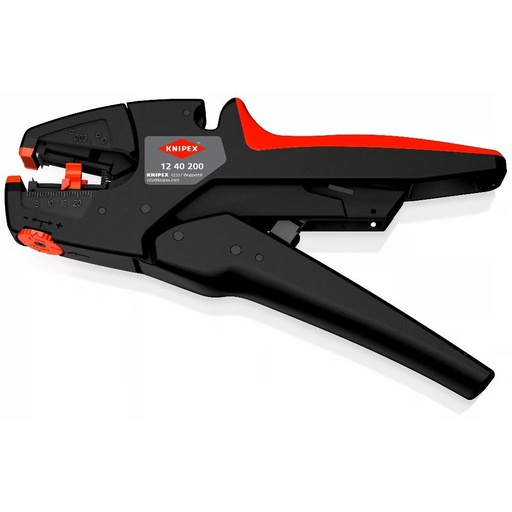 [1240200] ⬡ Self adjusting insulation stripper (0.03–10.0 mm²) 200mm KNIPEX (1240200, KNIPEX)