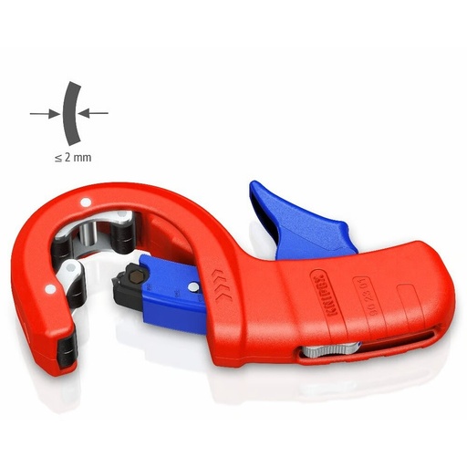 [902301BK] ⬡ Pipe cutter for thin-walled plastic drain pipes 32-50mm KNIPEX DP50 (902301BK, KNIPEX)