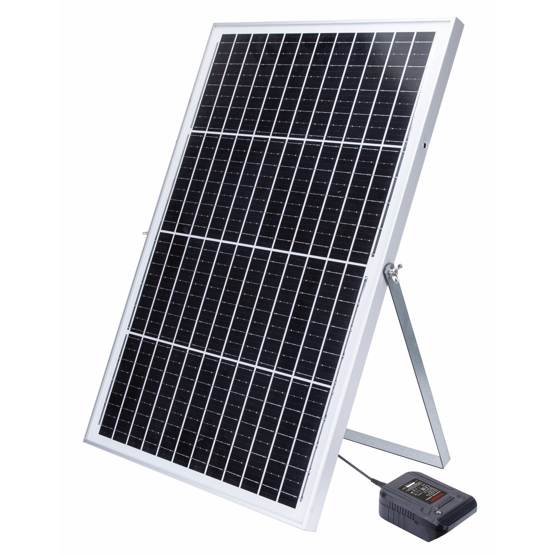 ⬡ Daugiafunkcis saulės baterijos įkroviklis WORCRAFT akumuliatoriams 50 W (CLC20VS20, WORCRAFT)