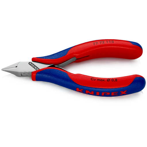 [7772115] ⬡ Diagonal cutting pliers for electronics 115mm ESD KNIPEX (7772115, KNIPEX)