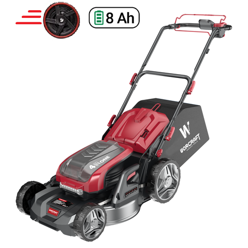 [CLMS40LiBDS] ⬡ Li-ion Cordless brushless lawn mower self-propelled WORCRAFT  40V (without battery and charger) (CLMS40LiBDS, WORCRAFT)