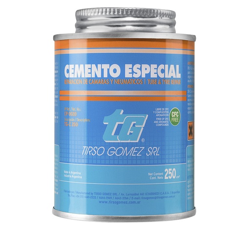 [02-01-95] ᴿᴰ Riepu līme TIRSO GOMEZ Cemento Especial TG, 250 ml, ar otu (02-01-95, TIRSO GOMEZ)