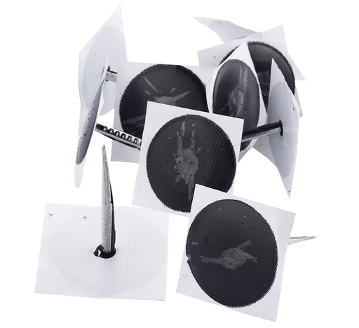 [02-02-64] ᴿᴰ Tyre repair mushroom plugs with patch X-TRA SEAL, 4 mm, 10 pcs (02-02-64, X-TRA SEAL)