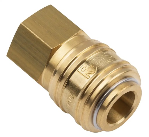 [05-00-11] ᴿᴰ Quick coupling RQS type 26, female thread 1/4″ (05-00-11, REDATS)