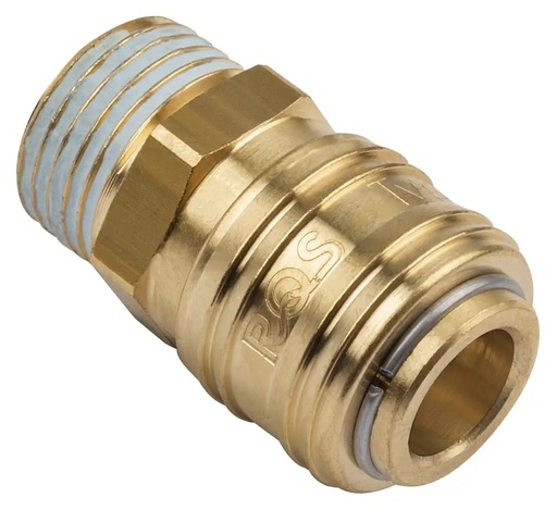 [05-00-13] ᴿᴰ Quick coupling RQS type 26, male thread 1/2″ (05-00-13, REDATS)