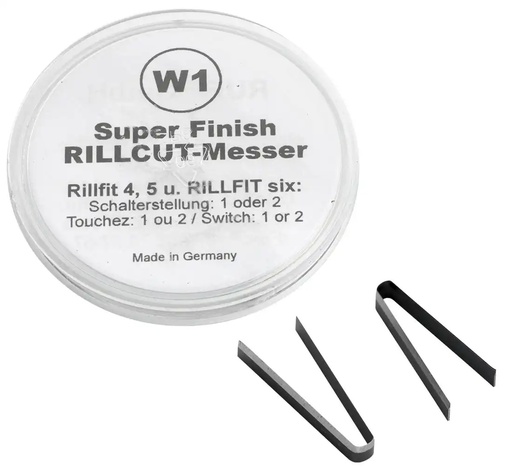 [18-00-27] ᴿᴰ Rillcut asmeņi RILLFIT W-1 ierīcei, 3–5 mm (18-00-27, REDATS)