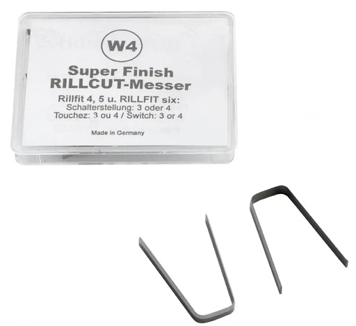 [18-00-30] ᴿᴰ Blades Rillcut for RILLFIT W-4 - 9-13mm (18-00-30, REDATS)
