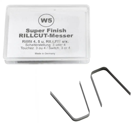 [18-00-31] ᴿᴰ Ašmenys Rillcut, skirti RILLFIT W-5, 11-15 mm (18-00-31, REDATS)