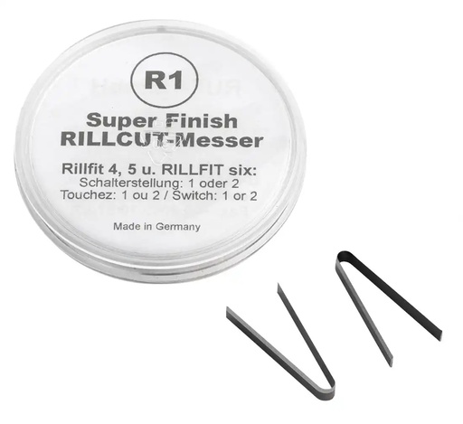 [18-00-22] ᴿᴰ Rillcut asmeņi RILLFIT R-1, 3-5 mm (18-00-22, REDATS)