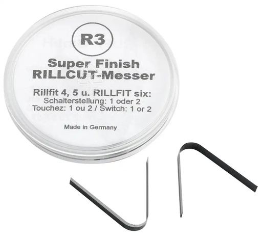 [18-00-24] ᴿᴰ Rillcut Blades for RILLFIT R-3, 6-15 mm (18-00-24, REDATS)