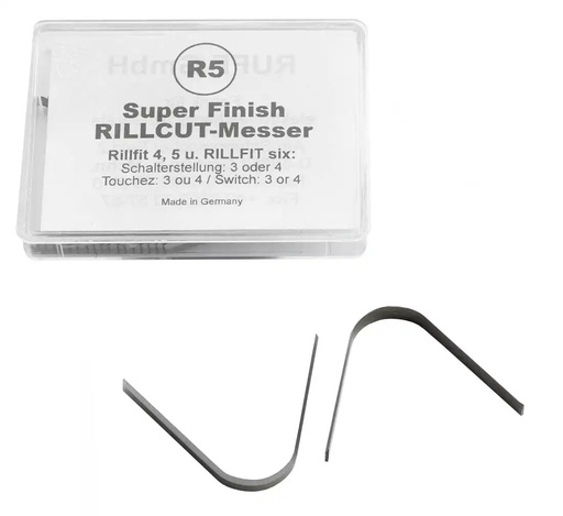 [18-00-26] ᴿᴰ Ašmenys Rillcut protektoriaus gilinimui RILLFIT R-5, 10–18 mm (18-00-26, REDATS)