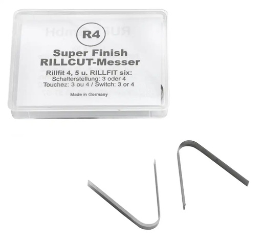 [18-00-25] ᴿᴰ Rillcut Blades for RILLFIT R-4, 8-16 mm (18-00-25, REDATS)