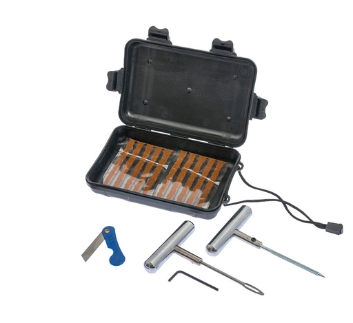 [02-02-71] Set of tyre repair ropes in a case - black (02-02-71, REDATS)