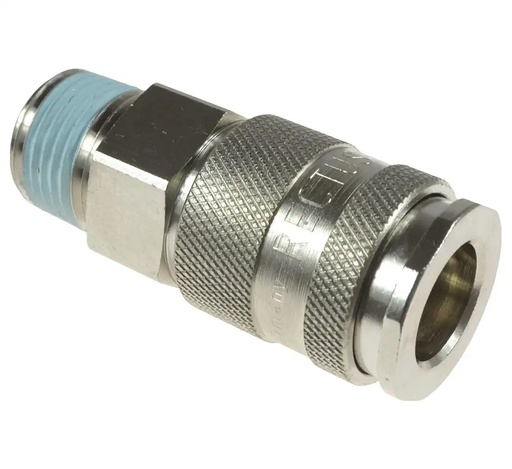 [05-01-03] ᴿᴰ Quick coupling RQS type 27, male thread 1/2″ (05-01-03, REDATS)