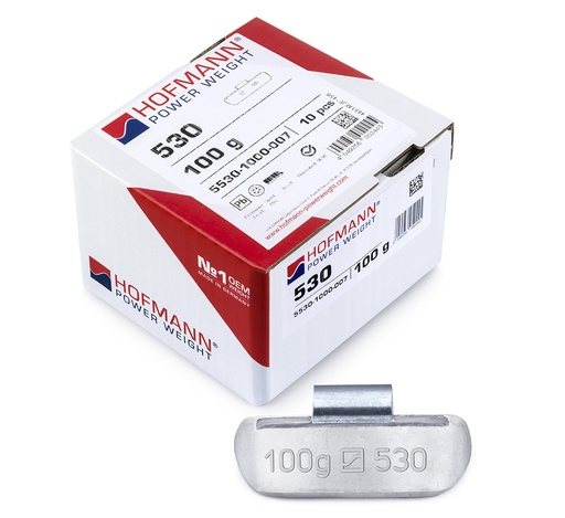 [01-02-00] ᴿᴰ Švininiai svareliai sunkvežimių ratams - Hofmann TBX - 100 g (01-02-00, REDATS)